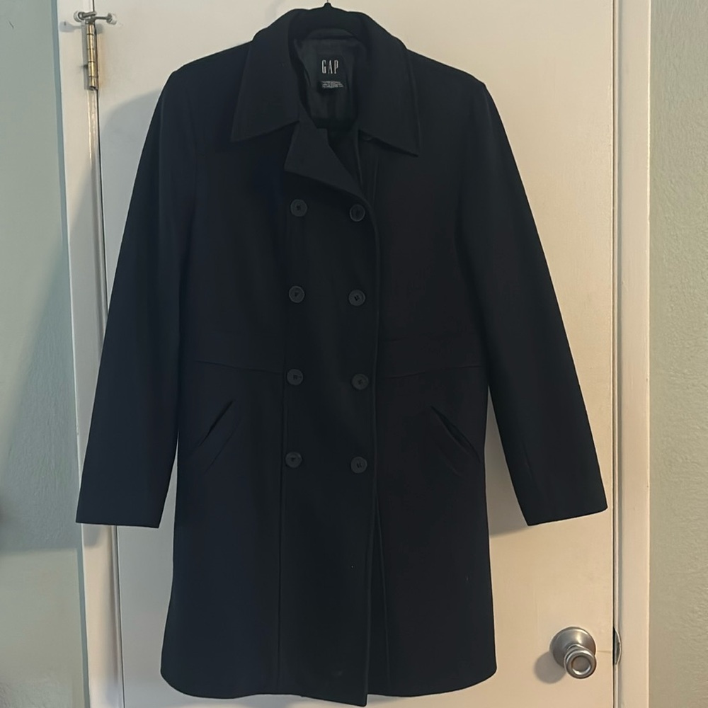 Women’s Navy blue wool GAP Pea Coat size M